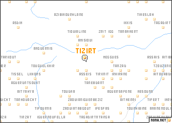 map of Tizirt