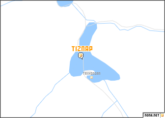 map of Tiznap