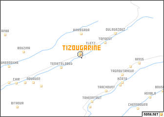 map of Tizougarine