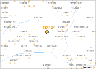 map of Tizza