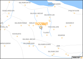 map of Tizzout