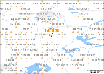 map of Tjaard