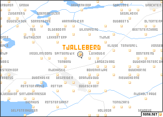 map of Tjalleberd