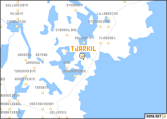map of Tjärkil