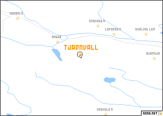 map of Tjärnvall