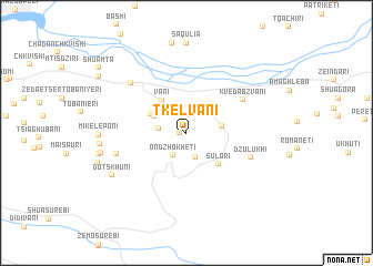 map of Tkelvani