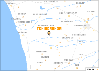 map of Tkhinashkari
