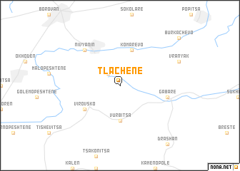 map of Tlachene