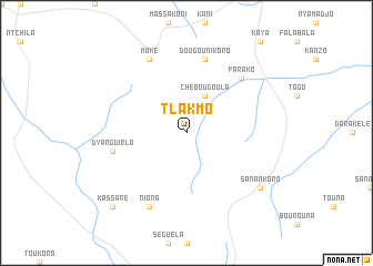 map of Tlakmo