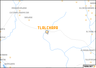 map of Tlalchapa
