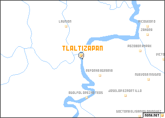 map of Tlaltizapán