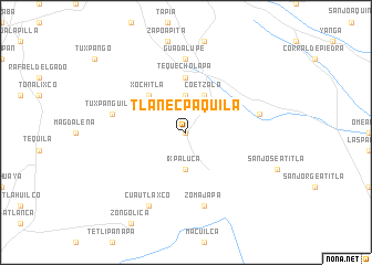 map of Tlanecpaquila