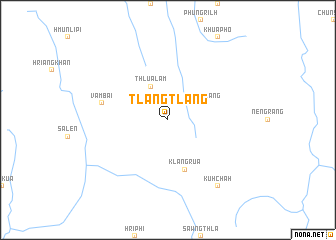 map of Tlangtlang