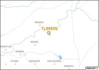 map of Tlapeng