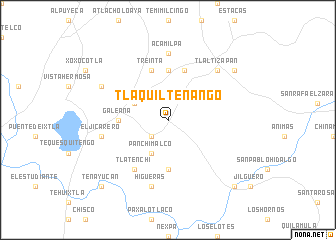 map of Tlaquiltenango