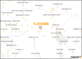 map of Tlatempa