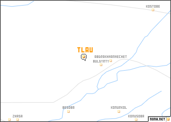 map of Tlau