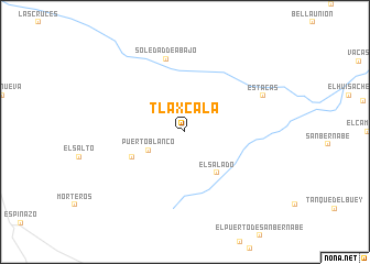 map of Tlaxcala