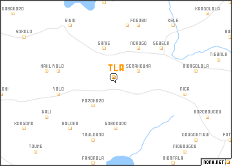 map of Tla