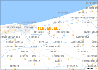 map of Tlegerveld