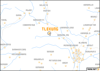 map of Tlekung