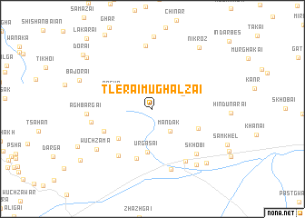 map of Tlerai Mughalzai