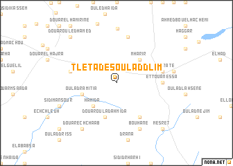 map of Tleta des Oulad Dlim