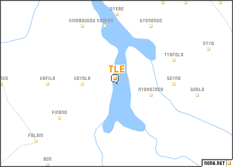 map of Tlé