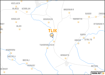 map of Tlik