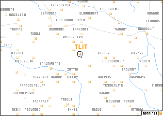 map of Tlit