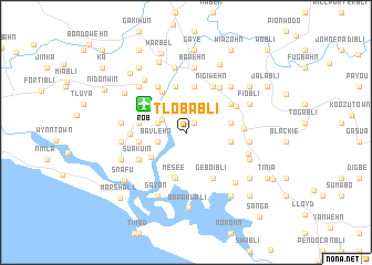 map of Tlobabli