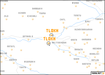 map of Tlokh