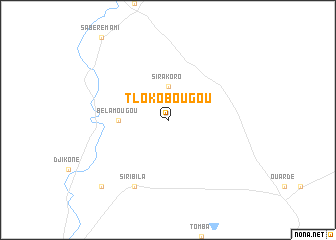 map of Tlokobougou