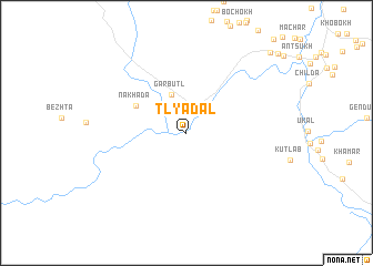 map of Tlyadal\