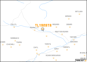 map of Tlyarata