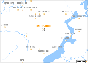 map of T\