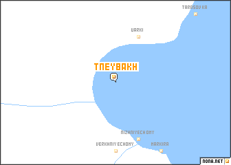 map of Tneybakh