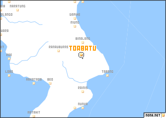 map of Toabatu