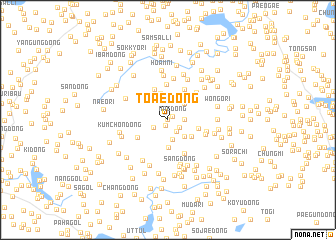 map of Toae-dong