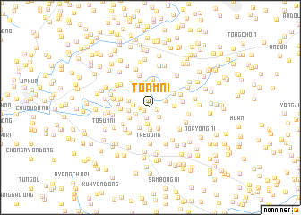 map of Toam-ni