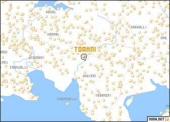 map of Toam-ni