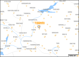 map of Toam-ni