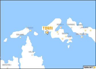 map of Toani