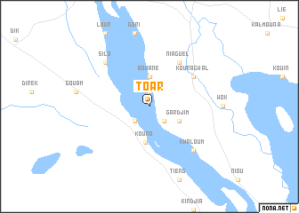 map of Toar