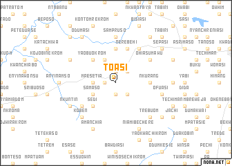 map of Toasi