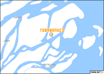 map of Tobabanuco