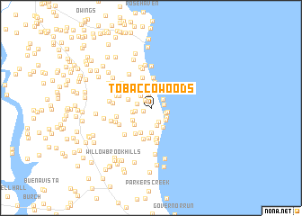 map of Tobacco Woods