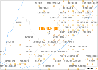 map of Tobachirin