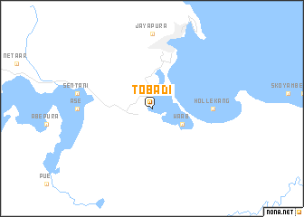 map of Tobadi