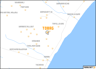map of Tobag